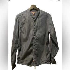 Michael Kors Men’s Denim Button Down M